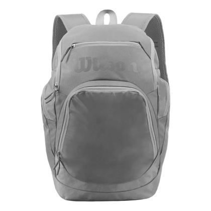Imagem de Mochila de Costas Adulto Wilson Masculina Feminina Cinza Viagem Casual Trabalho Esporte