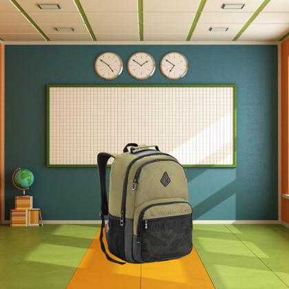 Imagem de Mochila De Costas  Bolsa Multiuso Juvenil Masculina Multiuso Resistente Grande Viagem Compartimentos Confortável Menino