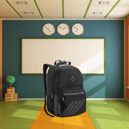 Imagem de Mochila De Costas  Bolsa Multiuso Juvenil Masculina Multiuso Resistente Grande Viagem Compartimentos Confortável Menino