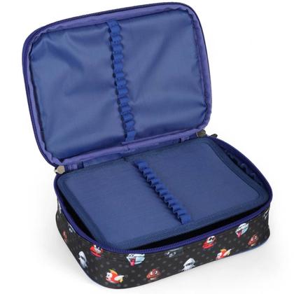 Imagem de Mochila de Costas c/ Estojo Box Escolar Passeio  Super Mário