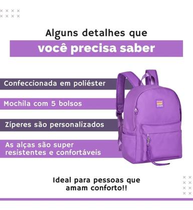 Imagem de Mochila de Costas Chase Your Dreams For Girls Feminina Escolar Juvenil - Clio 7899753556703