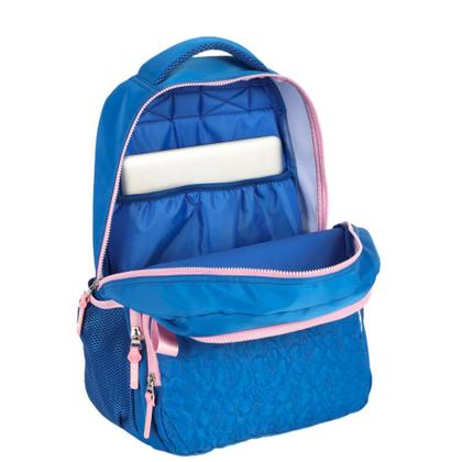 Imagem de Mochila De Costas Escolar Compartimento Notebook Stitch