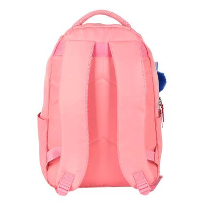 Imagem de Mochila De Costas Escolar Compartimento Notebook Stitch