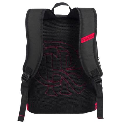 Imagem de Mochila De Costas Escolar Flamengo Fãs 2 Compartimentos