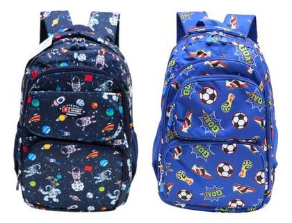 Imagem de Mochila De Costas Escolar Grande Reforçada Infantil Juvenil