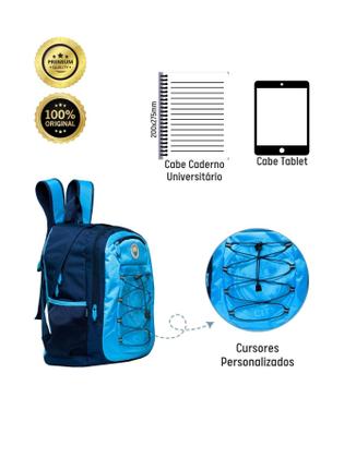 Imagem de Mochila De Costas Escolar Manchester 14071