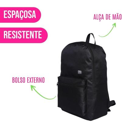 Imagem de Mochila de Costas Feminina Masculina Viagem Escola Ergonômica Resistente Bolsa Durável Casual Confortável Estilo - Wincy