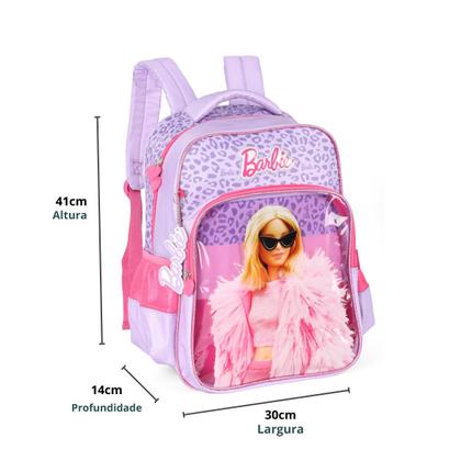 Imagem de Mochila de Costas Infantil Barbie IS41441BB Pink Cor: Violeta