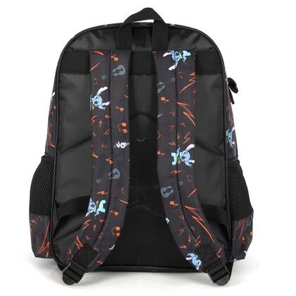 Imagem de Mochila de Costas Infantil Bolso PVC Stitch PRETO