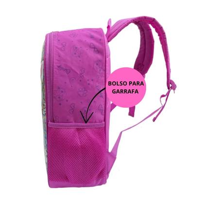Imagem de Mochila De Costas Infantil Criança Escolar Feminina gatinha cindy