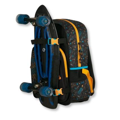 Imagem de Mochila de Costas Infantil Escolar Skate com Estampa 3D