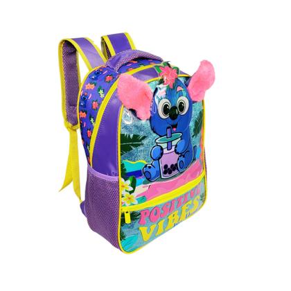 Imagem de Mochila De Costas Infantil Menina Coala Orelhinha Em Pelucia