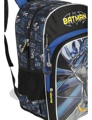 Imagem de Mochila De Costas Infantil Original Batman C/ Chaveiro