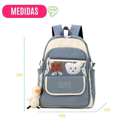 Imagem de Mochila de Costas Infantil P/ Meninas Escolar Passeio Viagem Personalizada Juvenil Reforçada