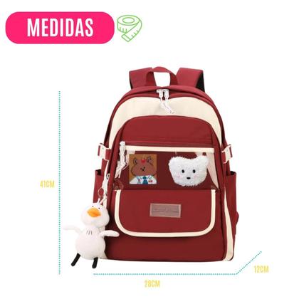 Imagem de Mochila de Costas Infantil P/ Meninas Escolar Passeio Viagem Personalizada Juvenil Reforçada