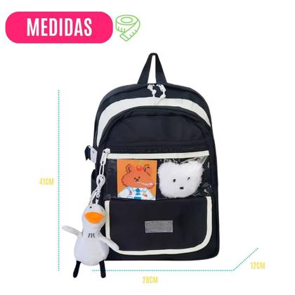 Imagem de Mochila de Costas Infantil P/ Meninas Escolar Passeio Viagem Personalizada Juvenil Reforçada