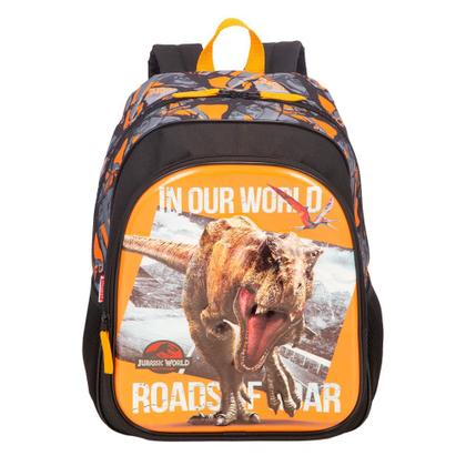 Mochila de Costas Jurassic World Infantil com Estojo Duplo - Sestini Imagem de Mochila de Costas Jurassic World Infantil com Estojo Duplo