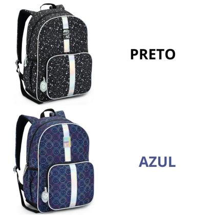 Imagem de Mochila de Costas Just Keep On Smiling For Girls DENLEX