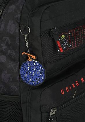 Imagem de Mochila De Costas Juvenil Original One Piece C/ Chaveiro