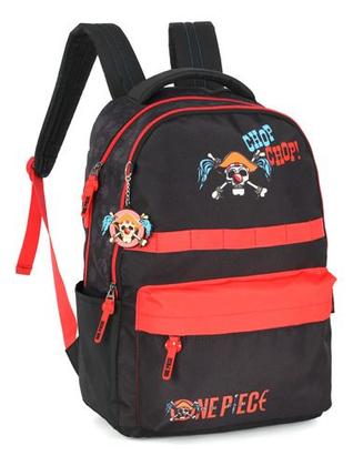 Imagem de Mochila De Costas Juvenil Original One Piece C/ Chaveiro