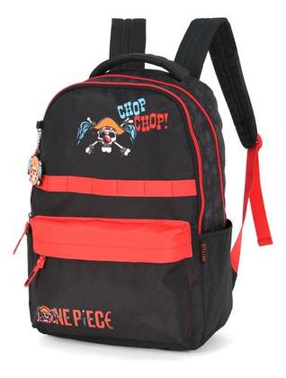 Imagem de Mochila De Costas Juvenil Original One Piece C/ Chaveiro