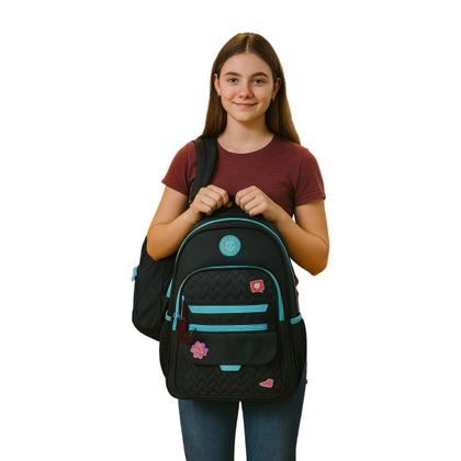 Imagem de Mochila De Costas Luluca Feminina Escolar Meninas Juvenil