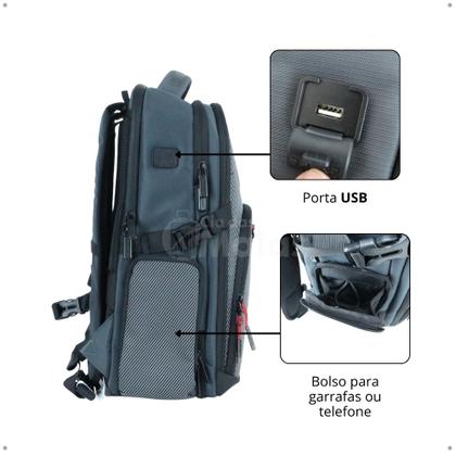 Imagem de Mochila de Costas Notebook Luxo Executiva Viagem Samsonite