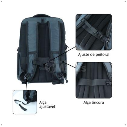 Imagem de Mochila de Costas Notebook Luxo Executiva Viagem Samsonite