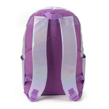Imagem de Mochila de Costas Oficial BARBIE Metalizado Lilás MS46811BB