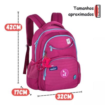 Imagem de Mochila de Costas Oficial Luluca - 17,5'' I LU24635