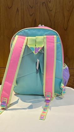 Imagem de Mochila de Costas Puket Color Block Menina Rosa