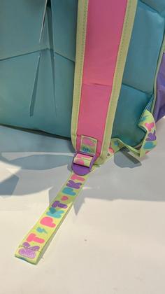 Imagem de Mochila de Costas Puket Color Block Menina Rosa