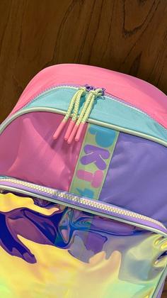 Imagem de Mochila de Costas Puket Color Block Menina Rosa