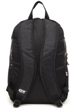 Mochila de Costas Qix Planet Preta QPLA105404 - Bolsas e Mochilas