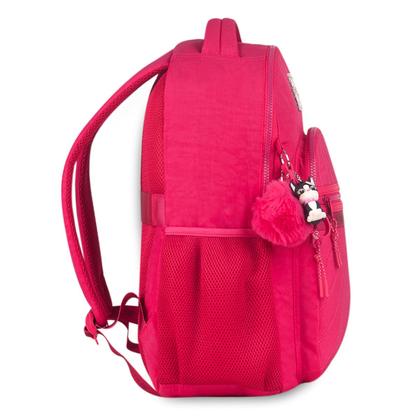Imagem de Mochila de Costas Rebecca Bonbon 17” RB24515 Crinkle com Matelassê com Bolso Antifurto e chaveiro Personalizado