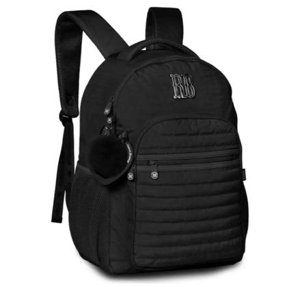 Imagem de Mochila de Costas Rebecca Bonbon Crinkle Matelassê com Chaveiro RB24041 - Volta Às Aulas 