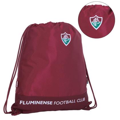 Imagem de Mochila De Costas Tipo Sacola Casual Licenciado Fluminense