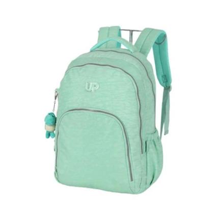Imagem de Mochila De Costas Up4you Crinkle Chaveiro Dino Turquesa - Luxcel