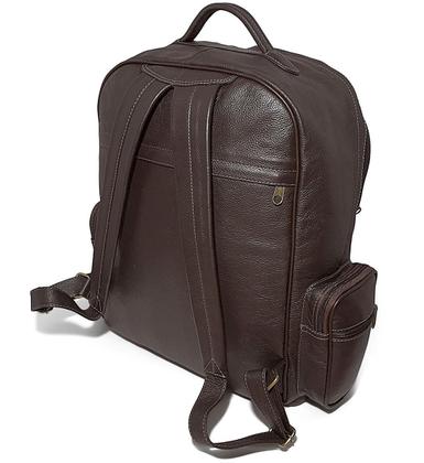 Imagem de Mochila De Couro Masculina Para Viagem Tamanho Extra Grande