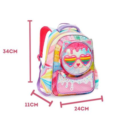 Imagem de Mochila de Creche Infantil Gatinha