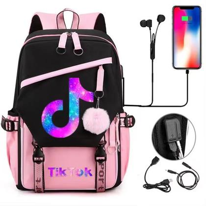 Imagem de Mochila de lazer moda Tiktok padrão