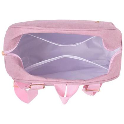 Imagem de Mochila de Maternidade Pirulitando Baby Média Florir Rosa