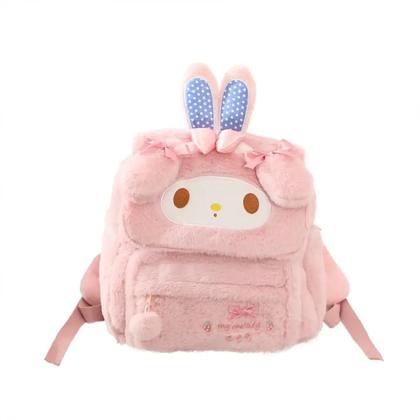 Imagem de Mochila De Pelúcia My Melody Para Meninas, Estilo Japonês, Bolsa De Viagem, Presente