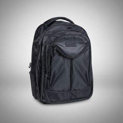 Imagem de Mochila De Poliéster Para Notebook Com Cabo De Aço Preta