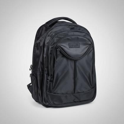 Imagem de Mochila De Poliéster Para Notebook Com Cabo De Aço Preta