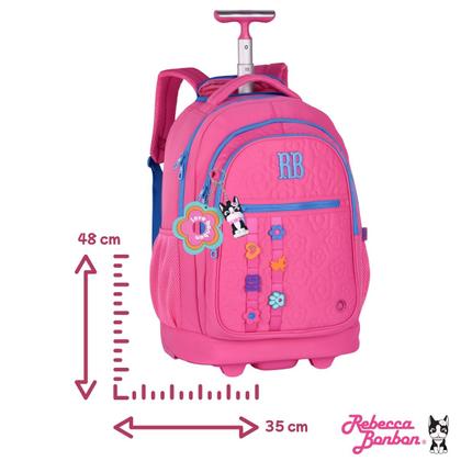 Imagem de Mochila De Rodas Rebecca Bonbon Juvenil Escolar