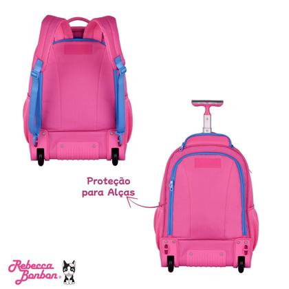 Imagem de Mochila De Rodas Rebecca Bonbon Juvenil Escolar
