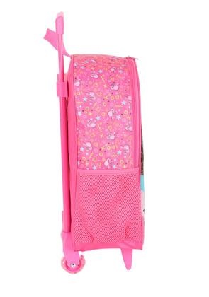 Imagem de Mochila de Rodinha Escolar Infantil Menina Barbie Luxcel