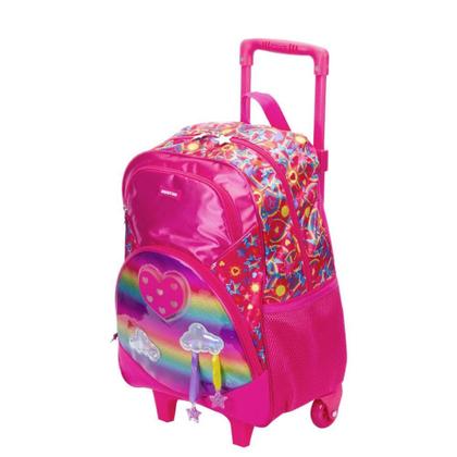 Imagem de Mochila de rodinha grande sestini y pink - colorido