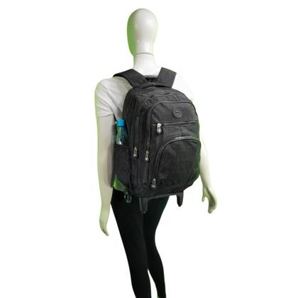 Imagem de Mochila De Rodinha Juvenil Escolar Feminino Masculino Haste de Aluminio